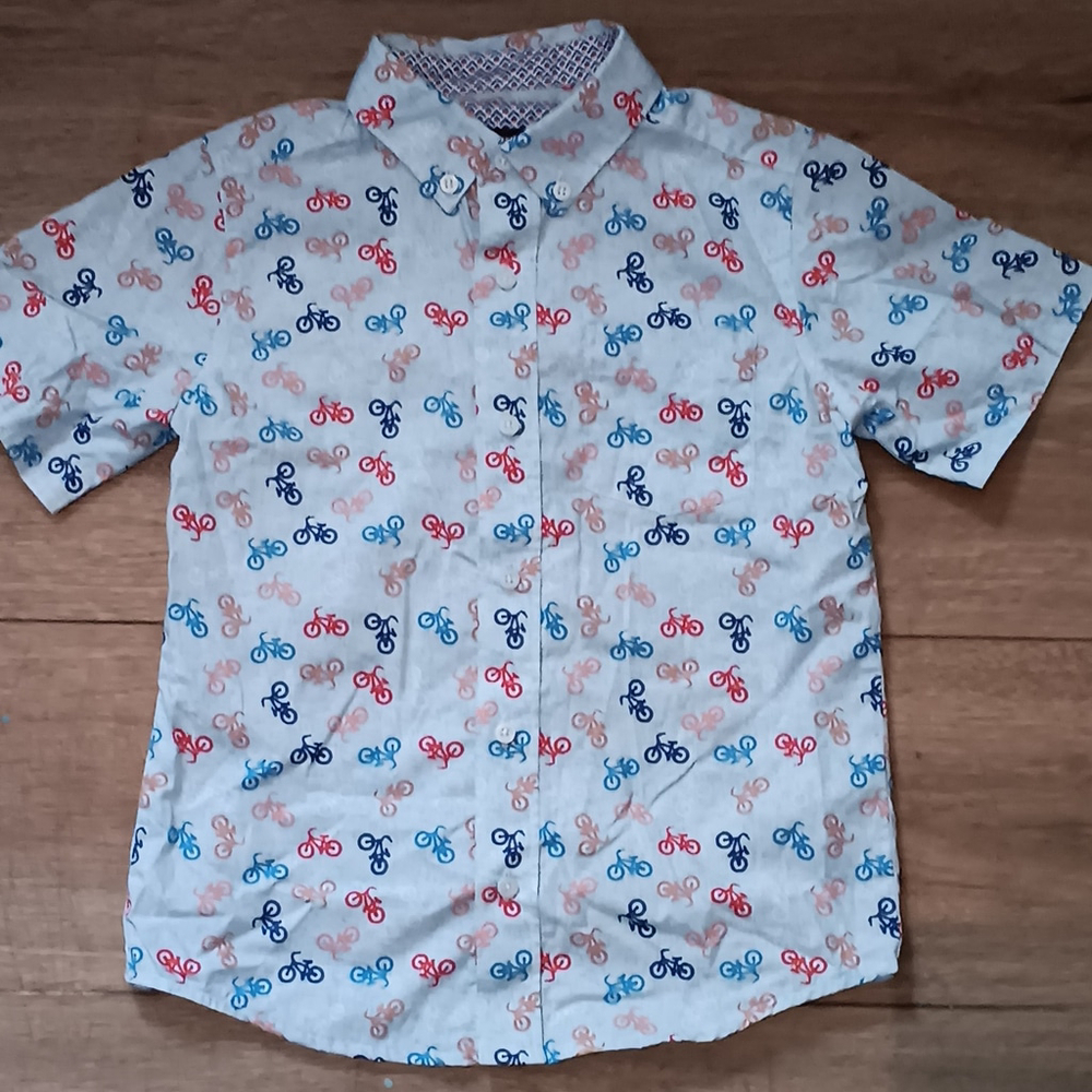 Kids Multi colored button down - Picture 3 of 3